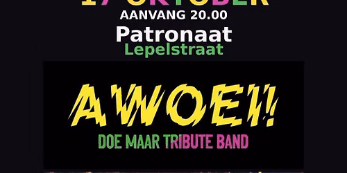 AWOEI! Doe Maar Tributeband & Spoonman