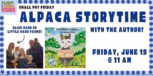 Alpaca Storytime with the Author