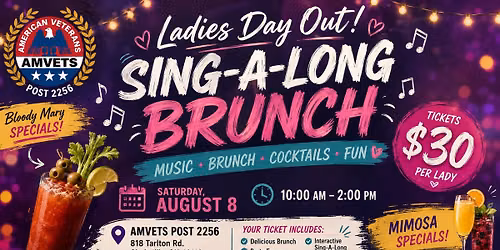 Sing-A-Long Brunch Hosted by Amvets Post 2256