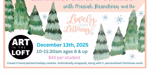 Christmas Cards & Cookie Workshop - Children 