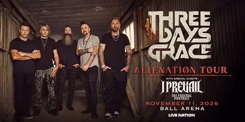 Three Days Grace - Alienation Tour