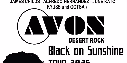 UMP presents AVON (ex Kyuss \/ QOTSA) plus Arid Wave @Anvil, Bournemouth
