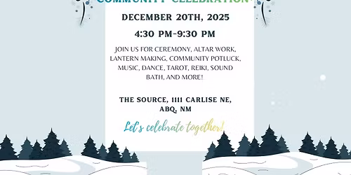Winter Solstice Community Gathering