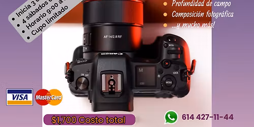 CURSO FOTOGRAF\u00cdA B\u00c1SICA