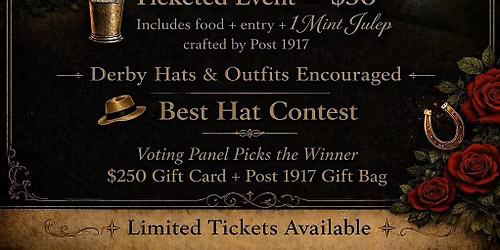 Post 1917 Annual Derby Watch Party