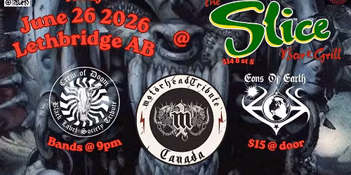 M1 Mot\u00f6rhead Tribute - Crew of Doom Black Label Society tribute with special guests Eons of Earth