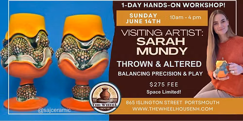 Visiting Artist - Sarah Mundy! One-Day Workshop!