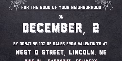 Valentino\u2019s Dine Out