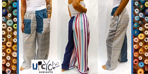 Sheets to Pants Upcycling workshop