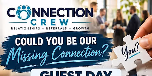 Guest Day at Connection Crew Referral Group