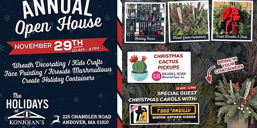 Konjoian's Annual Open House