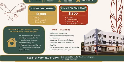 Brantford Native Housing Charity Golf Tournament
