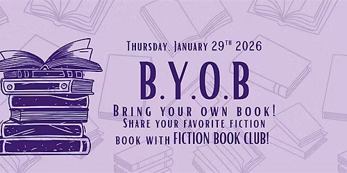 Fiction Book  Club - Bring Your Own Book