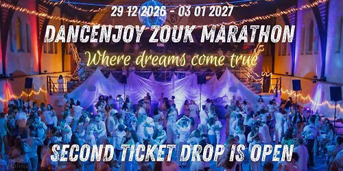 Dancenjoy Zouk Marathon - New Year 2026-2027