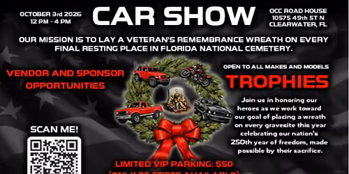 Wheels For Wreath Jeep, Bike and Car show