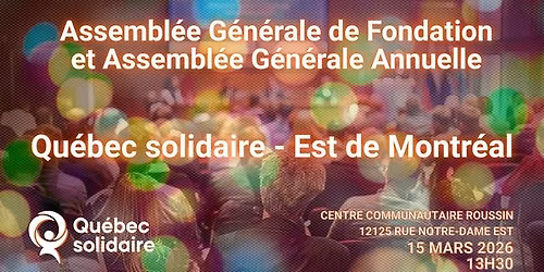 ASSEMBL\u00c9E G\u00c9N\u00c9RALE DE FONDATION MULTICIRCONSCRIPTION ET ASSEMBL\u00c9E G\u00c9N\u00c9RALE ANNUELLE
