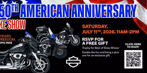 250th America Anniversary Bike Show