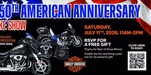 250th America Anniversary Bike Show