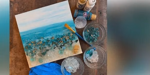 "Life's a Beach" at Just Love Coffee in Clermont