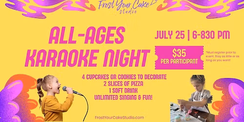 All-Ages Karaoke Night (Sing Along) | 6:00 - 8:30pm