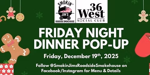 Holiday Friday Night Dinner Pop-up