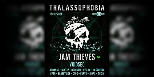 THALASSOPHOBIA w JAM THIEVES (BR) VOIDSEC 17102026 Cross Club Prague
