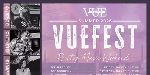 VueFest | Rooftop Music Weekend