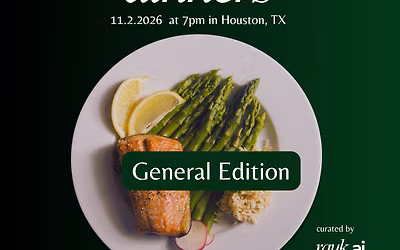 AI-matched Dinners [General Edition: Nov 2nd]