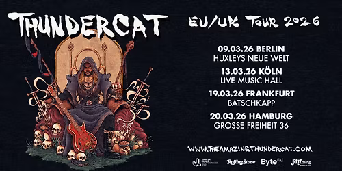 Thundercat | EU\/UK Tour 2026 | Hamburg