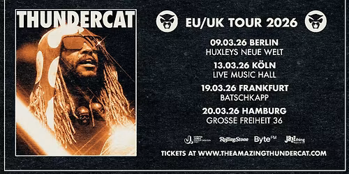 Thundercat | EU\/UK Tour 2026 | Hamburg