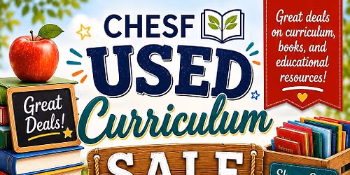 CHESF Used Curriculum Sale