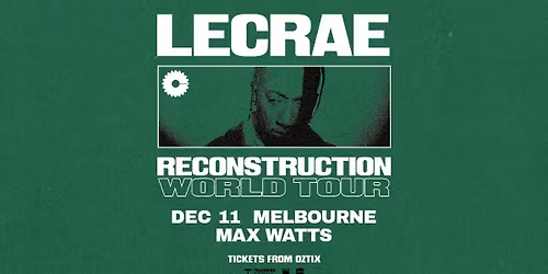 Lecrae 'Reconstruction World Tour' | Melbourne AUS
