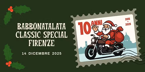 Babbonatalata Classic Special Firenze 2025 - 10 Anni