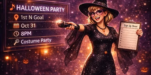 Halloween Party @ 1st n Goal
