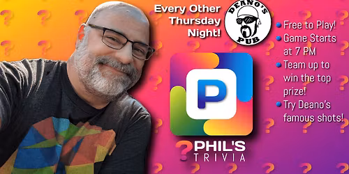 Phil's Trivia at Deano's Pub