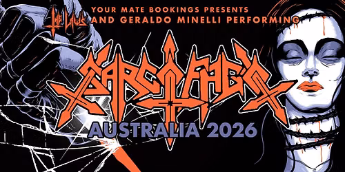 Sarcofago (BR) Play Melbourne - First Time Ever