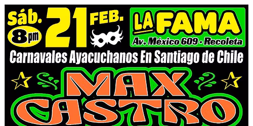 MAX CASTRO EN SANTIAGO DE CHILE
