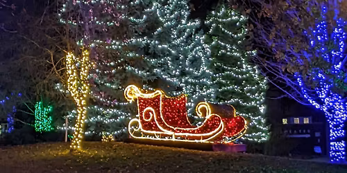 ZooMontana stroll among the lights