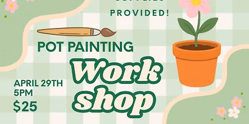 Pot Painting with Kitties!