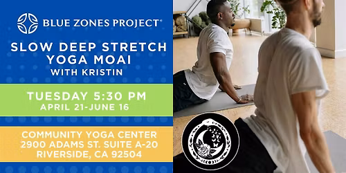 BZP Riverside:  Slow Deep Stretch Yoga Moai with Kristin