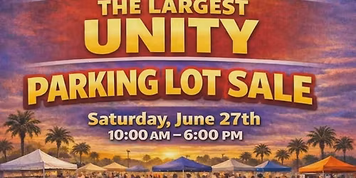 Unity Parking Lot Sale 