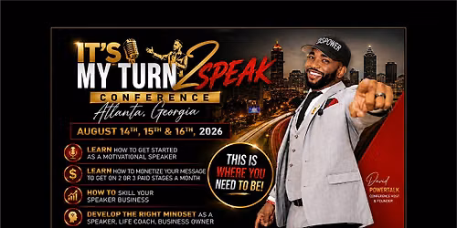 It's My Turn 2 Speak Conference