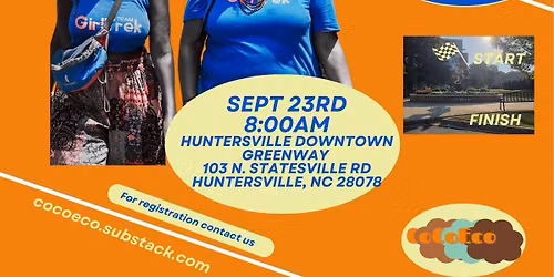 CoCoEco Walking Crew: Charlotte Greenway Series - Huntersville Downtown Greenway