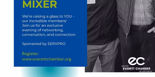 Members Only Mixer - Sponsored by SERVPRO