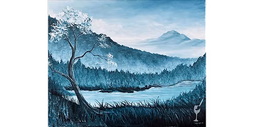 Icy Blue Vista - Paint and Sip in San Antonio | Classpop!\u2122