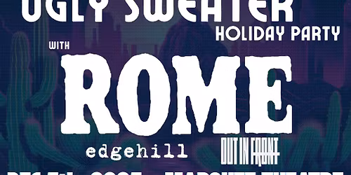 ALT AZ Ugly Sweater Xmas Show w\/ ROME formerly of Sublime with Rome