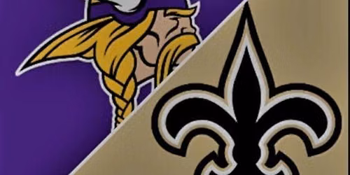 Defending the Dome. Minnesota Vikings vs. New Orleans Saints