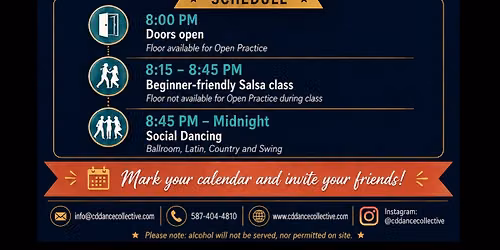 CDDC's August 21 Social Dance!