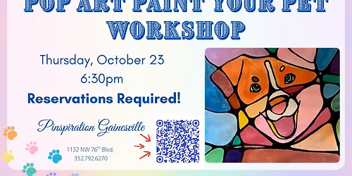 Pop Art Paint Your Pet