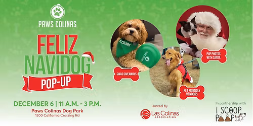 Feliz NaviDog Pop-Up